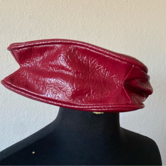 70s vtg Faux Leather Handbag - Picture 6 of 12